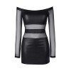 Robe noire V-9309 - Axami Axami