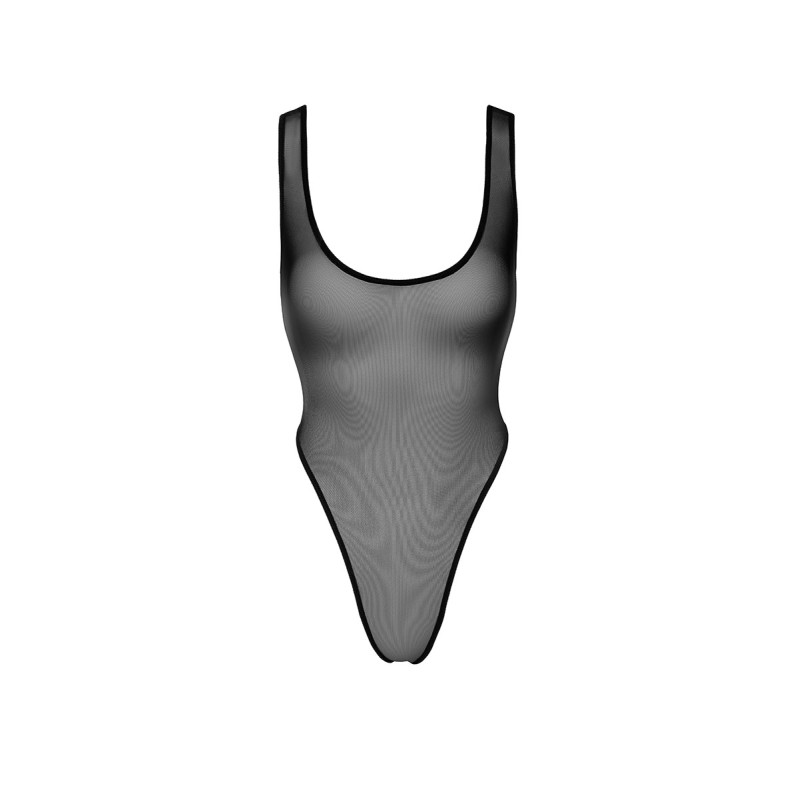 Body string Paparazzi F322 tulle Noir HandMade