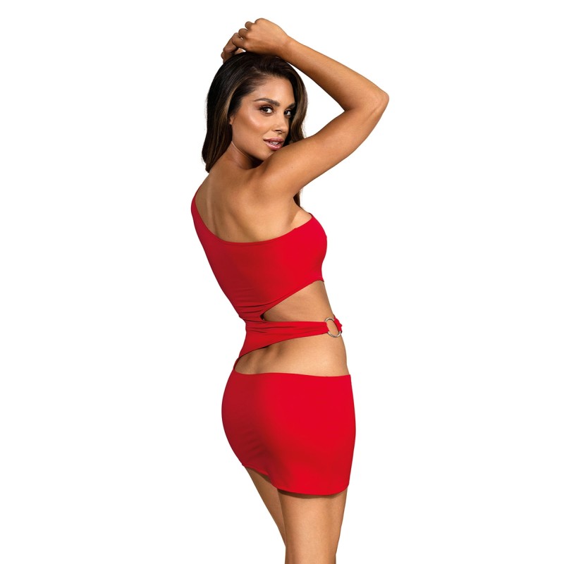 Robe rouge V-9249 - Axami Axami