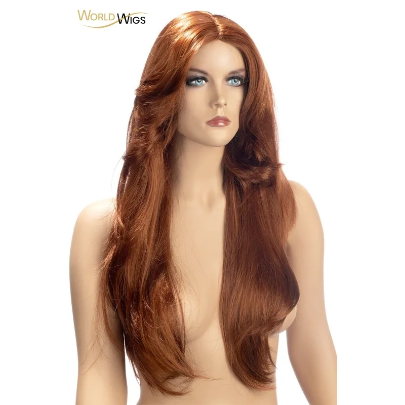 Perruque Rihana rousse - World Wigs World Wigs