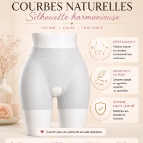 Panty silicone, rehausseur de hanches