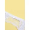 Porte-jarretelles et string Blanc - Litolu Lingerie Litolu Lingerie