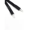 Porte-jarretelles dentelle large Noir - Litolu Lingerie Litolu Lingerie