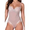 Body gris pâle Zovel - Passion Passion lingerie