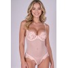 Body Rose Pâle Zovel Passion - Tulle & Dentelle Florale