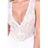 Body blanc Evalie - Passion Passion lingerie