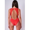 Body rouge Evalie Passion – Dentelle & Microfibre | Fauxseins.fr