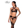 Ensemble Sexy Hima Passion - Faux Cuir & Tulle | Fauxseins.fr