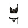 Ensemble Bustier & Culotte Jarretelles Lara - Casmir | Fauxseins.fr