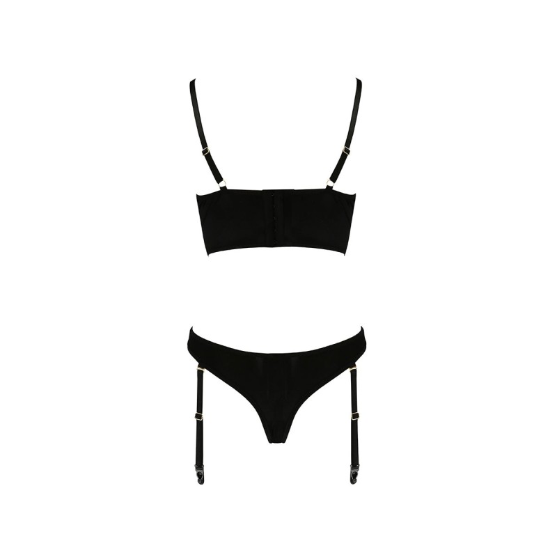Ensemble Bustier & Culotte Jarretelles Lara - Casmir | Fauxseins.fr