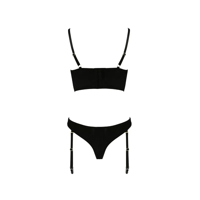 Ensemble culotte à jarretelles et bustier Lara - Casmir Casmir