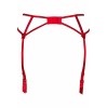 Porte-jarretelles Rouge V-8862 Axami - Tulle & Guipure