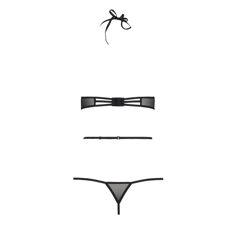 Body Seins Nus Rita Noir - Passion Devil Collection | Fauxseins.fr