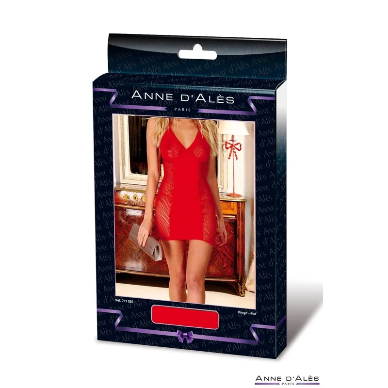 Robe rouge Dernier Tango - Anne d'Alès Anne Dalès