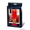 Robe Rouge Dernier Tango en Résille - Anne d'Alès