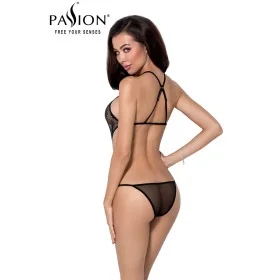 Body Azalia Passion - Résille Fleurie Noir Sexy