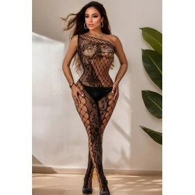 Combinaison Résille Amazone J Lingerie - Bodystocking Asymétrique