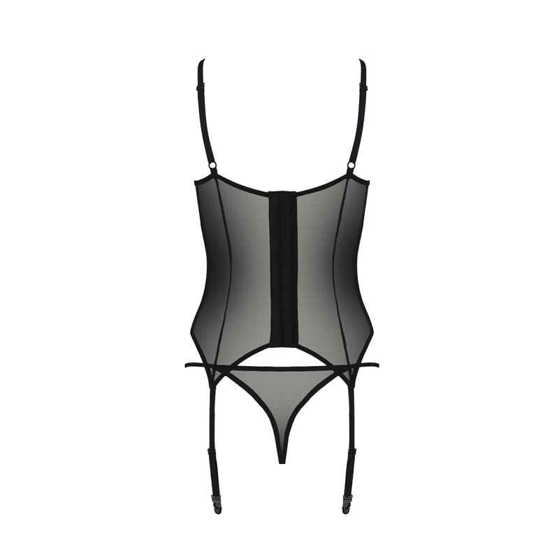 Guêpière Zinnia Passion ECO – Dentelle & Tulle Recyclés