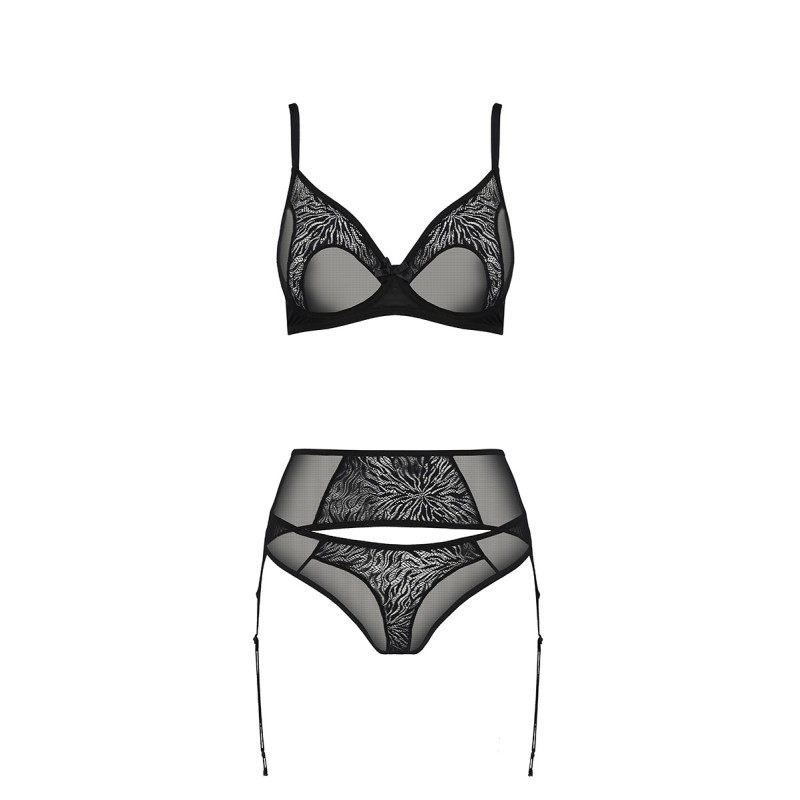 Ensemble Jarretelles Selaginella Eco - Lingerie Féminine Recyclée