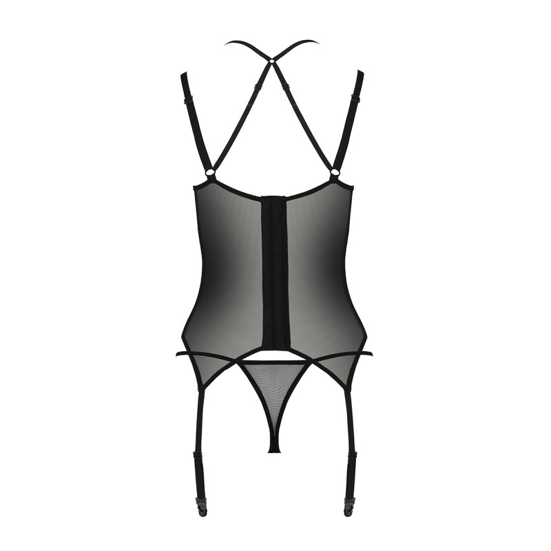 Guêpière Drosera Passion ECO — Dentelle & Tulle Recyclés