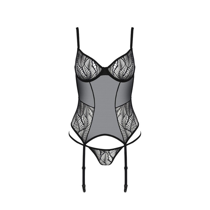 Guêpière Leafa Passion ECO – Dentelle Recyclée & Féminité