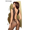 Combinaison Sexy Forbidden Fruit Penthouse - Résille Noire