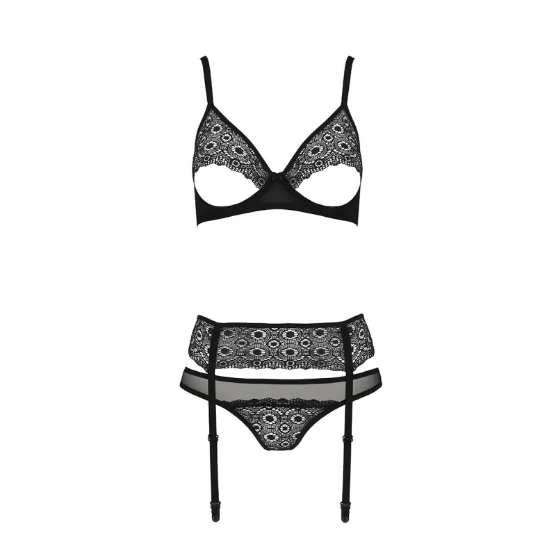 Ensemble à jarretelles Zinnia - Passion ECO Collection Passion lingerie