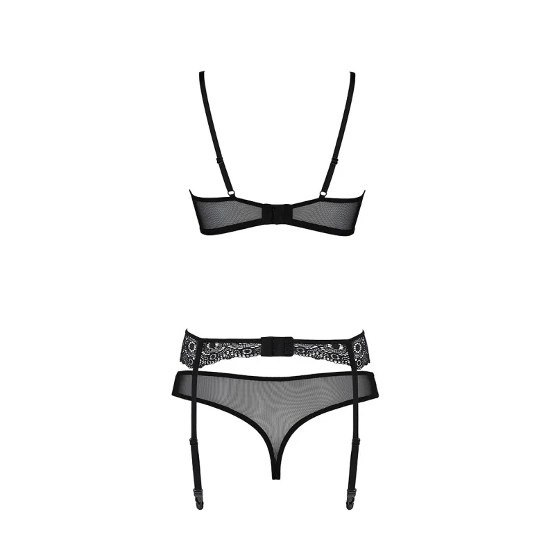 Ensemble à jarretelles Zinnia - Passion ECO Collection Passion lingerie