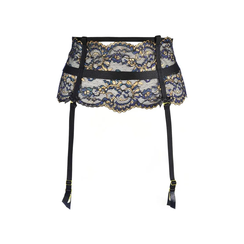 Porte-jarretelles dentelle Noir V-10362 - Axami Axami