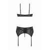 Ensemble Lingerie Léopard 3 Pièces Sanne - Christine Le Duc
