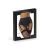 Porte-Jarretelles 6 Clips & String Dentelle Noire Paris Hollywood