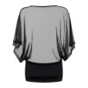 Punker Robe Noir – Mini-robe transparente & féminine