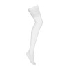 Bas Blancs Dentelle Obsessive 810 | Fauxseins.fr