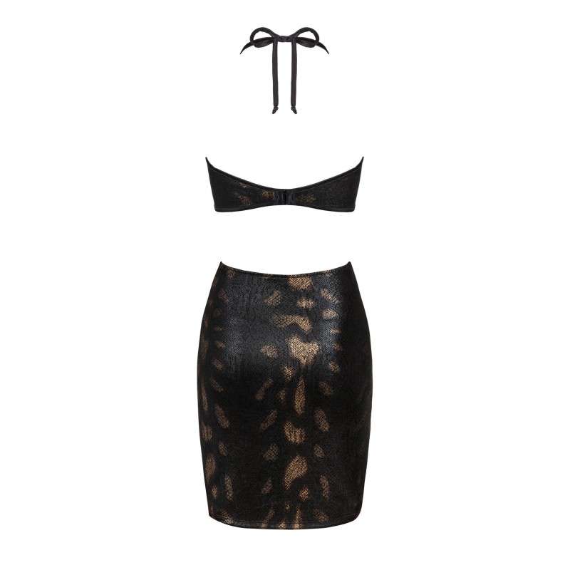 Vivianty Robe Noire Obsessive – Robe Courte Féminisante