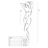 Bodystocking noir et sexy BS026 de la marque Passion Lingerie