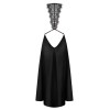 Robe Agatya Noire Obsessive - Élégance & Sensualité