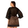 Allunes Peignoir - Noir Obsessive