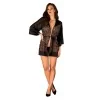 Allunes Peignoir - Noir Obsessive