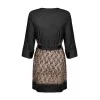 Allunes Peignoir - Noir Obsessive