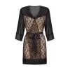 Allunes Peignoir - Noir Obsessive