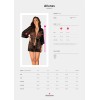 Peignoir Allunes Noir – Élégance & Sensualité | Fauxseins.fr