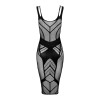 D609 Robe Noire Courte | Soirée & Féminisation