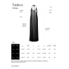 Robe Longue Nuites Noire – Élégance Transparente | Fauxseins.fr
