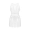Heavenlly Peignoir Blanc - Dentelle & Maille Aérienne | Fauxseins.fr
