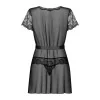 Alluria Peignoir - Noir Obsessive