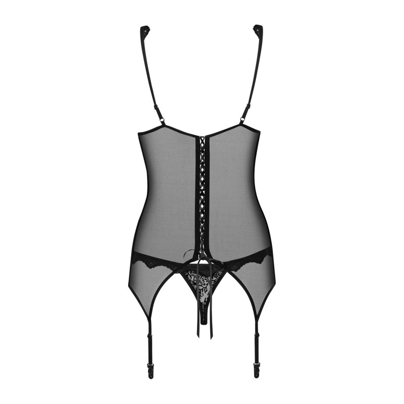 Emperita Guêpière Noir – Silhouette Féminine & Élégante