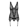 Emperita Guêpière Noir – Silhouette Féminine & Élégante