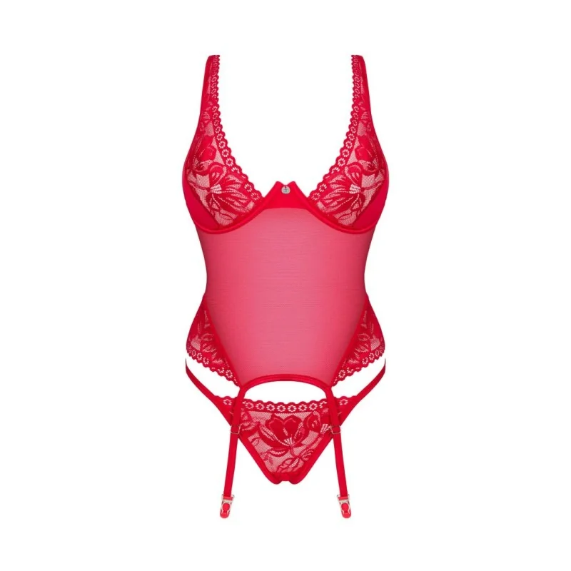 Lacelove Corset - rouge Obsessive