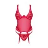 Lacelove Corset - rouge Obsessive
