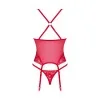 Lacelove Corset - rouge Obsessive